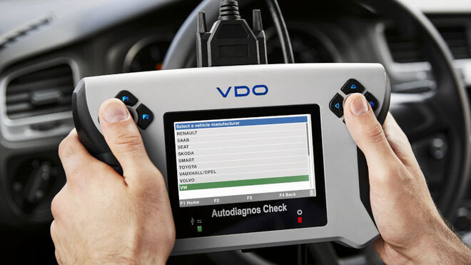 Autodiagnos Check, el sistema de diagnosis de VDO con tecnología plug & play