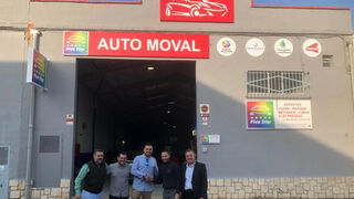 Auto Moval, nuevo socio de la red Five Star de Cromax