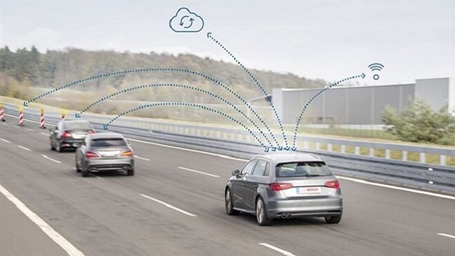 Bosch permite el intercambio de datos de los coches con su entorno