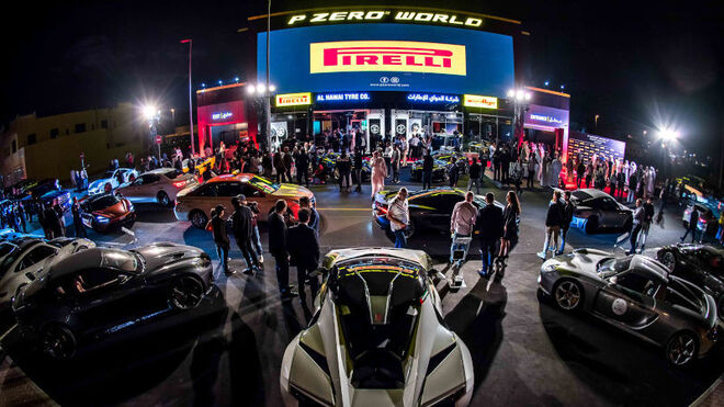 Pirelli inaugura en Dubai su cuarta flagship store P Zero World