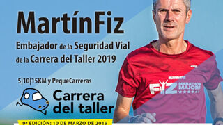 Martín Fiz será el Embajador de la Seguridad Vial de la IX Carrera del Taller