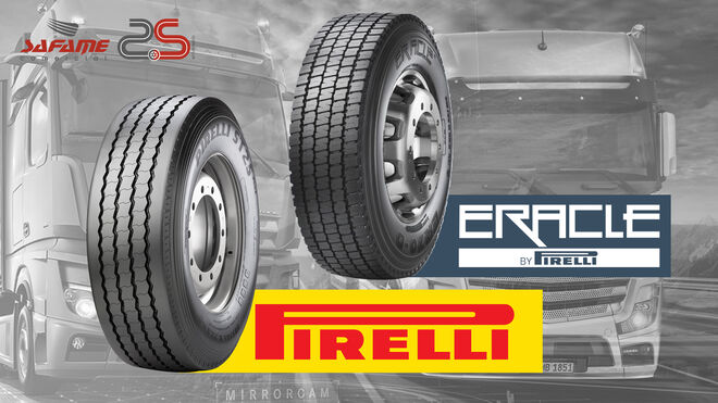 Safame distribuirá las marcas Pirelli y Eracle de Camión en España y Portugal