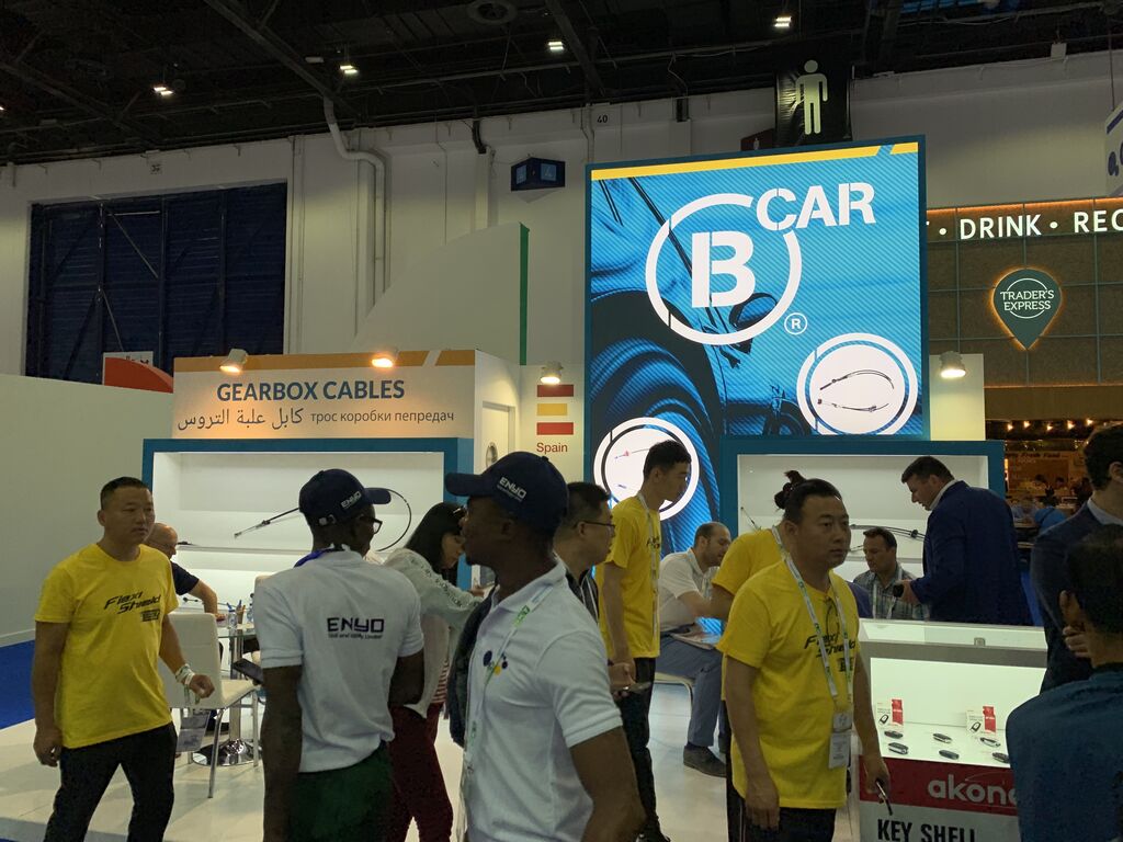 Stand de BCar en Automechanika Dubai