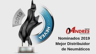 Grupo Andrés, nominado a los Premios Hevea como ‘Mejor distribuidor de neumáticos’
