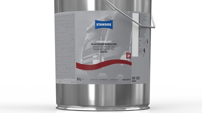 Standox presenta la imprimación Standofleet Reaction Primer Pro U2620