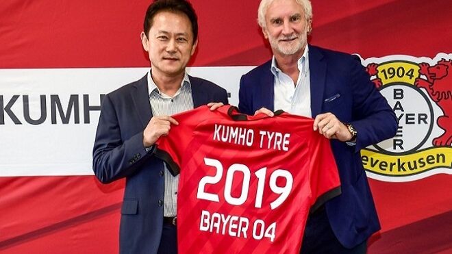 Kumho Tyre patrocina al Bayer 04 Leverkusen