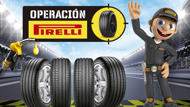 Confortauto regala 60 euros de carburante por la compra de neumáticos Pirelli