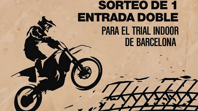 NGK-NTK sortea entradas para el Trial Indoor Solomoto Barcelona 2020