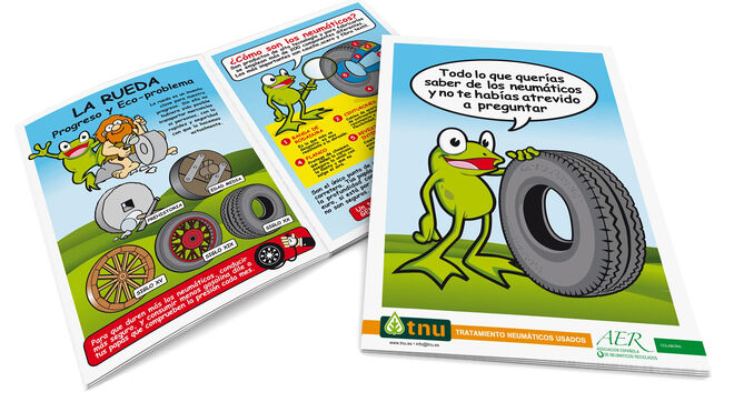 TNU conmemora el Día de la Educación Ambiental con su cómic "Los Neumáticos"
