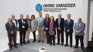 El equipo directivo del Consorcio de Compensación de Seguros visita Centro Zaragoza