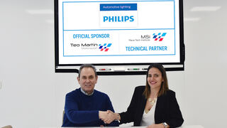 Philips, nuevo partner oficial del equipo de Teo Martín Motorsport