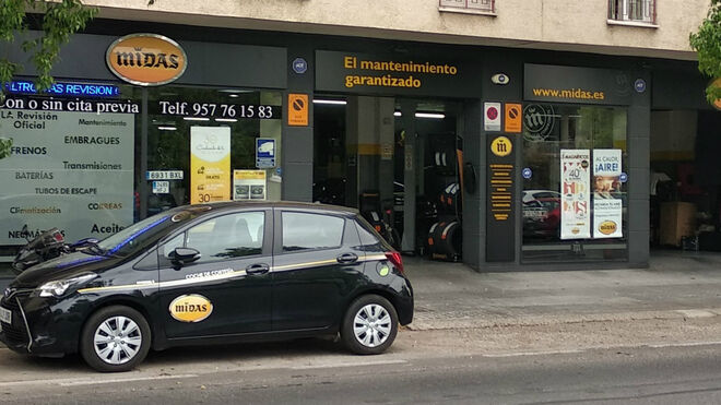 Midas ofrece gratis sus coches de cortesía e higienizará 600 taxis voluntarios de Madrid