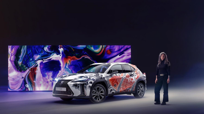 ¿Vehículos tatuados para el futuro? Lexus crea el primero en el mundo