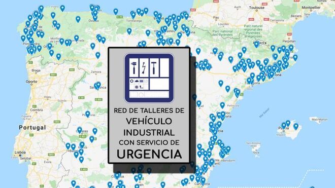 Consulta cuáles son los talleres de vehículo industrial abiertos en España