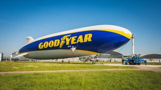 El icónico blimp de Goodyear vuelve a los cielos de Europa