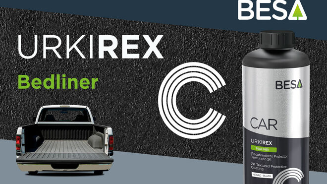 Urki-Rex Bedliner de Besa: su nuevo recubrimiento protector texturizado
