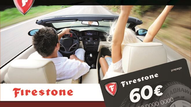Firestone regala hasta 60 euros por la compra de neumáticos