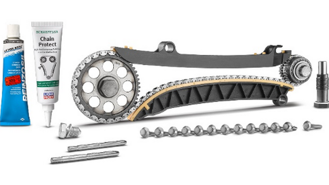 Schaeffler presenta el kit cadena Ina con piñón de cigüeñal para motores 1.2 TSI