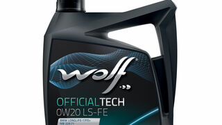 El aceite de motor Wolf OfficialTech 0W-20 LS-FE, certificado por Opel