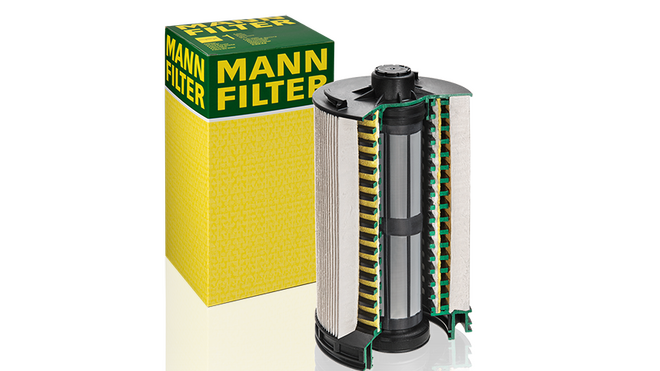 Mann-Filter lanza un nuevo filtro de combustible para vehículos comerciales
