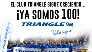 El Club Triangle alcanza al centenar de asociados