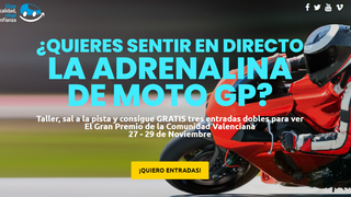 ECEC sortea tres entradas dobles para el Gran Premio de Moto GP de la Comunidad Valenciana