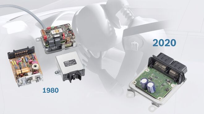 Las unidades de control del airbag de Bosch celebran sus 40 años en el mercado