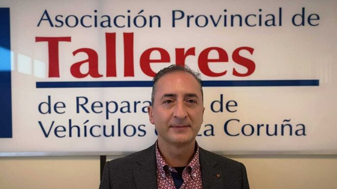 Basilio Insua, nuevo presidente de la Asociación Provincial de Talleres de A Coruña (Aptcor)
