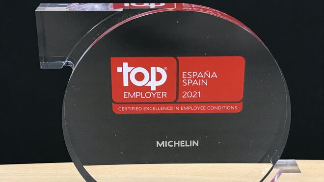Michelin España recibe, por cuarto año consecutivo, el certificado Top Employer