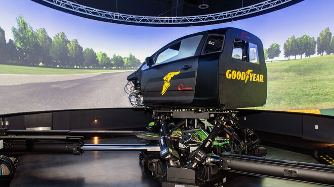 Goodyear estrena simulador dinámico para neumáticos en Colmar-Berg (Luxemburgo)