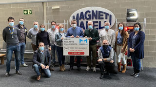 Magneti Marelli y sus empleados aportan 2.213 kg de alimentos al Gran Recapte 2020