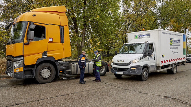 Euromaster amplía a toda la mecánica la cobertura en carretera a camiones y semirremolques