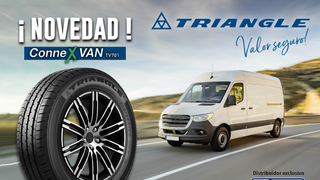 Tiresur amplía su gama de cubiertas para furgoneta con el nuevo Triangle Connex TV701