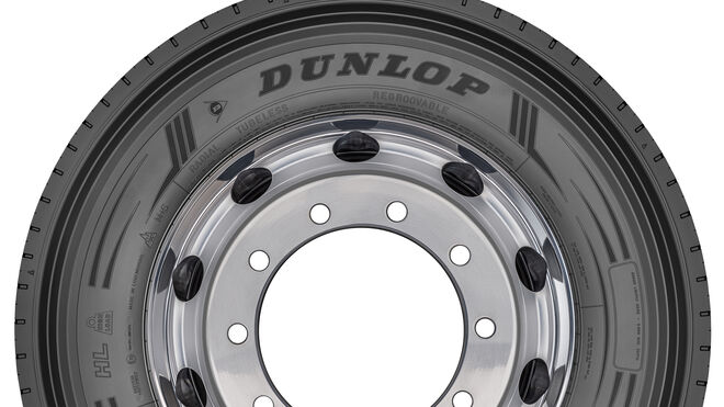 Nuevo neumático Dunlop SP346+ para flotas y transportistas