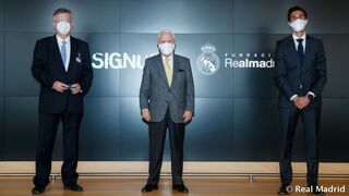 Signus renueva su acuerdo de colaboración con la Fundación Real Madrid