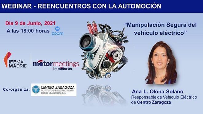 Centro Zaragoza explicará la manipulación segura del coche eléctrico en Motormeetings