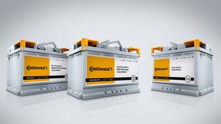Las baterías Continental cubren el 75% del parque europeo de vehículos