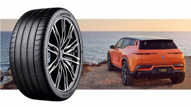 Fisker montará Bridgestone Potenza Sport en su modelo eléctrico Ocean