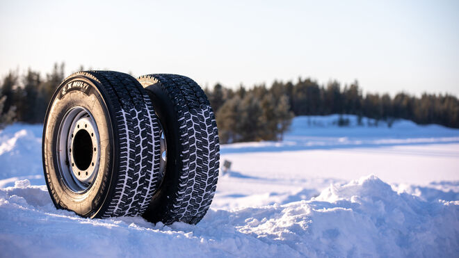 Michelin lanza X Multi Grip, neumático de camión para inviernos “duros”