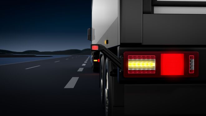 Nuevo piloto trasero full-LED de Hella para camión y tráiler