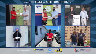 Cetraa entrega los premios a los ganadores del concurso “Cetraa en Motormeetings”