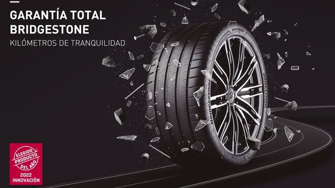 Bridgestone Garantía Total, elegido "Producto del año 2022" por los consumidores