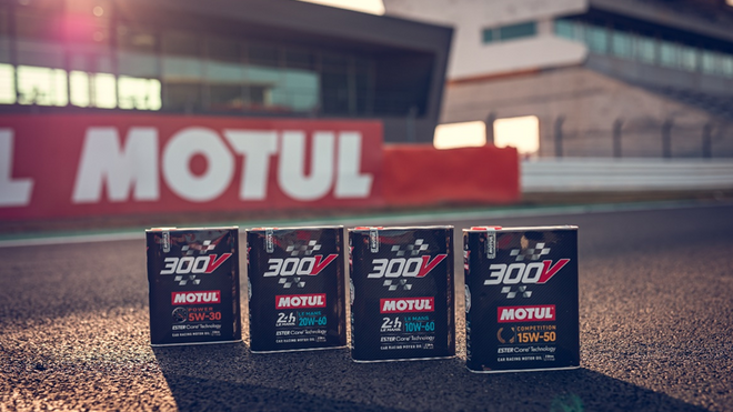 Motul lanza una nueva gama de aceite 300V con una formulación mejorada