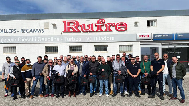 Los clientes de Continente (Aser) visitan las instalaciones de Rufre en Lleida
