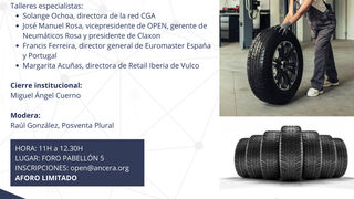 CGA, Euromaster, Claxon y Vulco darán voz a los talleres especialistas en la Jornada OPEN de Motortec