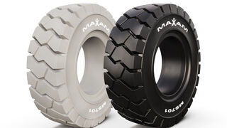 Maxam Tire mejora su línea de neumáticos sólidos industriales
