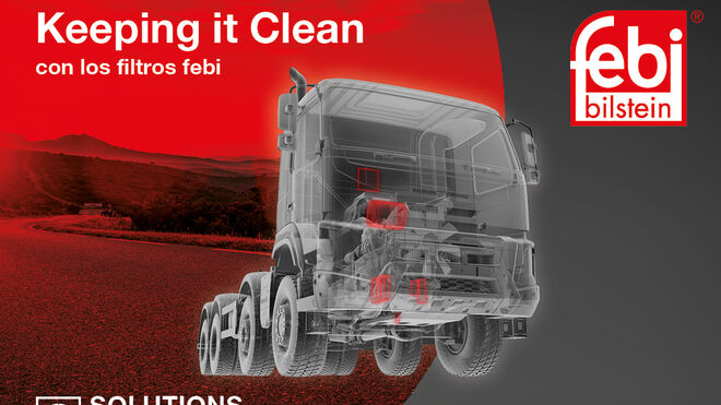 'Keeping it Clean', la nueva campaña de febi para los filtros de vehículos industriales