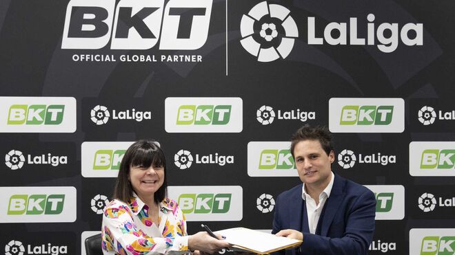 BKT y Laliga renuevan su acuerdo por tres años más