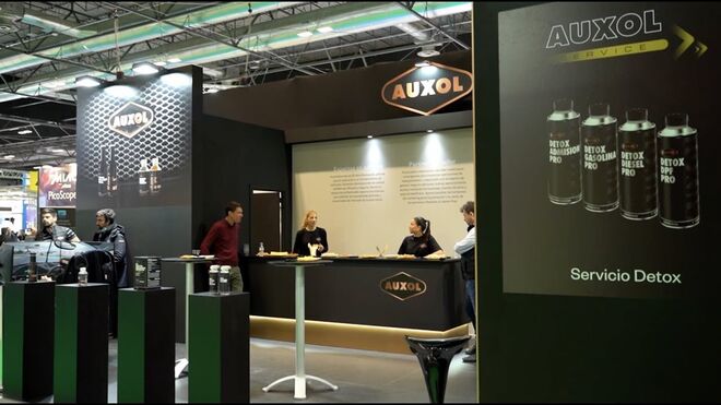 La nueva imagen de Auxol o el Servicio Detox para el taller ven la luz en Motortec