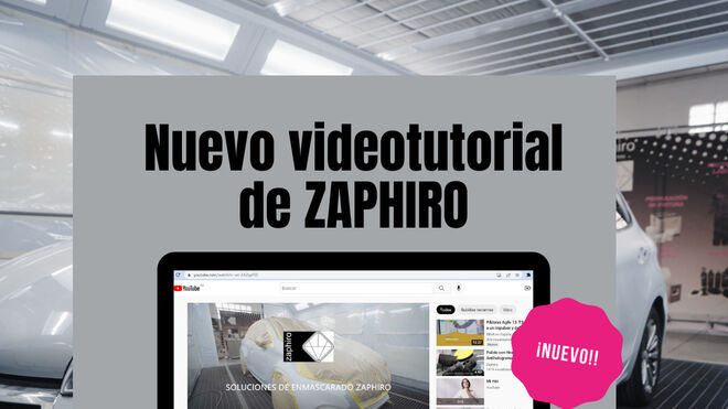 Nuevo videotutorial de Zaphiro sobre sus soluciones de enmascarado para talleres de carrocería